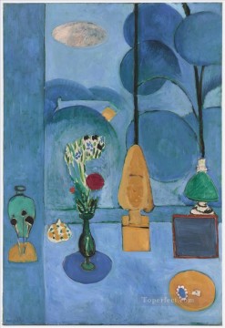アンリ・マティス Painting - 『青い窓』抽象フォービズム アンリ・マティス